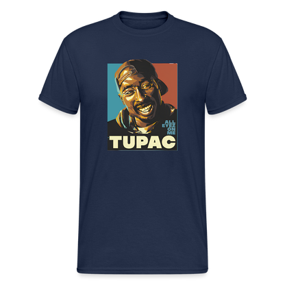 T-shirt Gildan épais homme - bleu marine