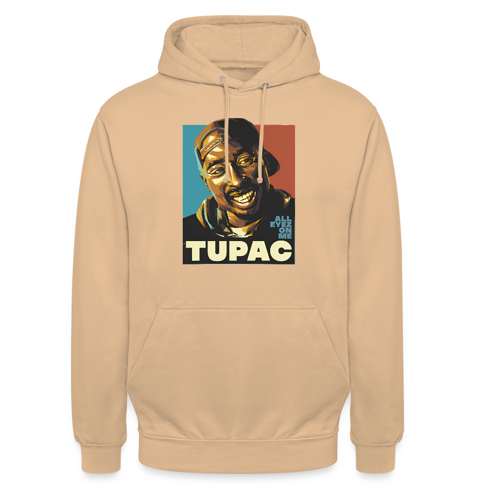 Sweat-shirt à capuche unisexe - pêche