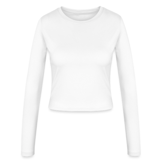 Manches longues slim fit Femme - crème