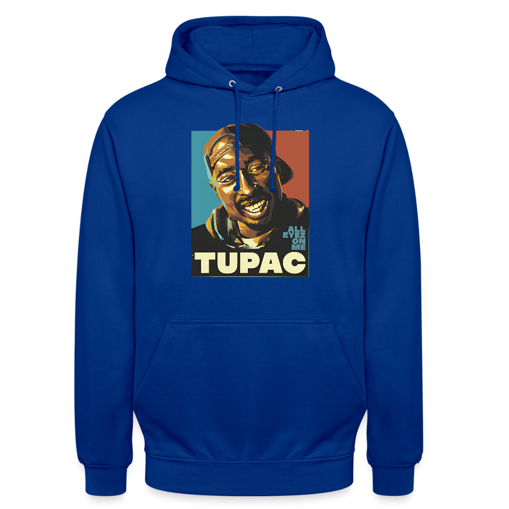 Sweat-shirt à capuche unisexe - bleu royal