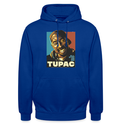 Sweat-shirt à capuche unisexe - bleu royal