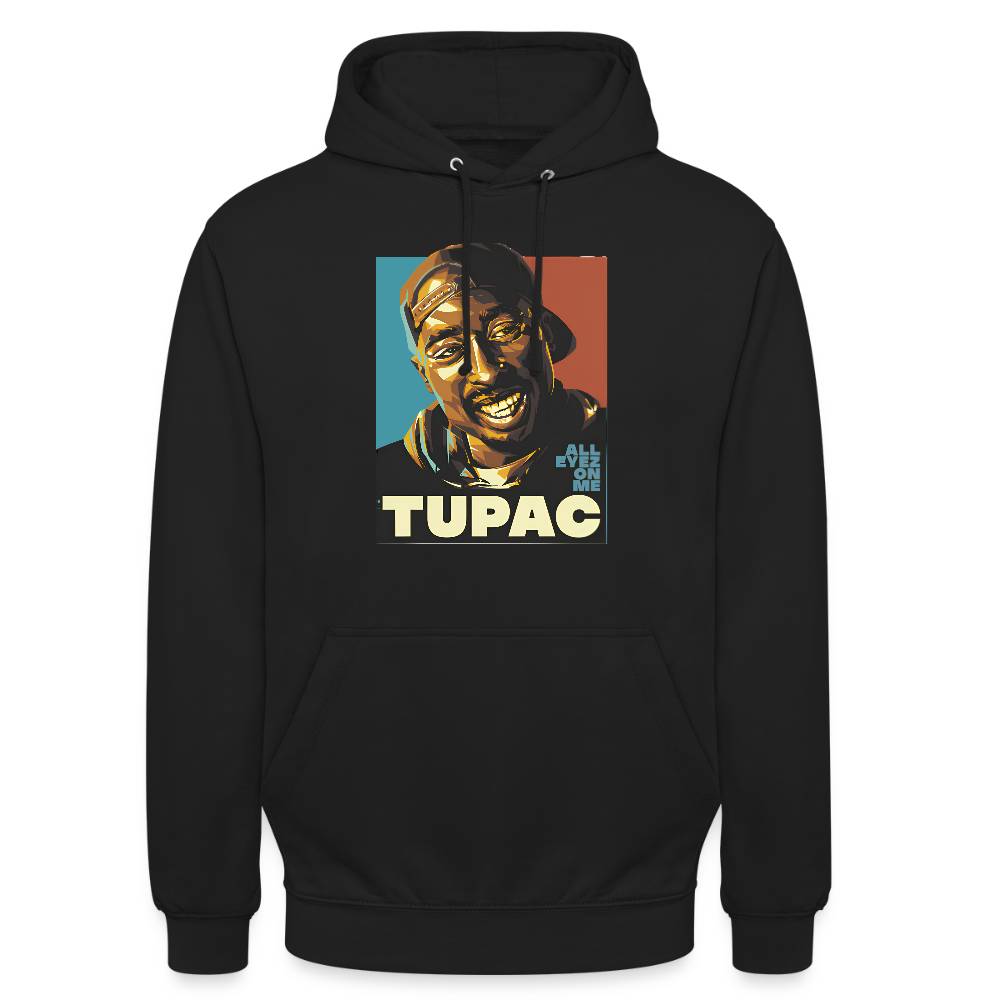 Sweat-shirt à capuche unisexe - noir