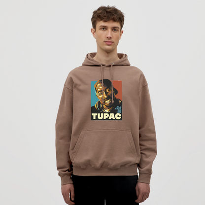 Sweat-shirt à capuche unisexe - moka